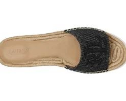 Women Lauren Ralph Lauren Polly Cross-dyed Canvas Espadrille