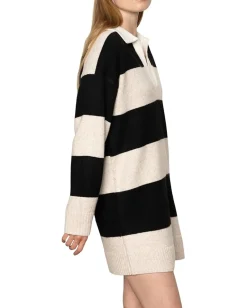 Women Sanctuary Polo Striped Dress