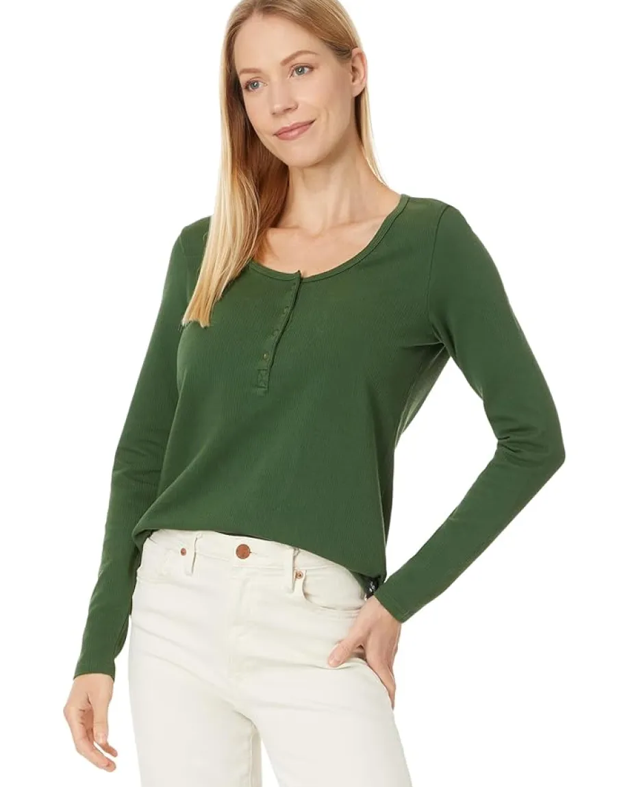 Toad&Co Ponderosa Long Sleeve Henley Pasture Sale