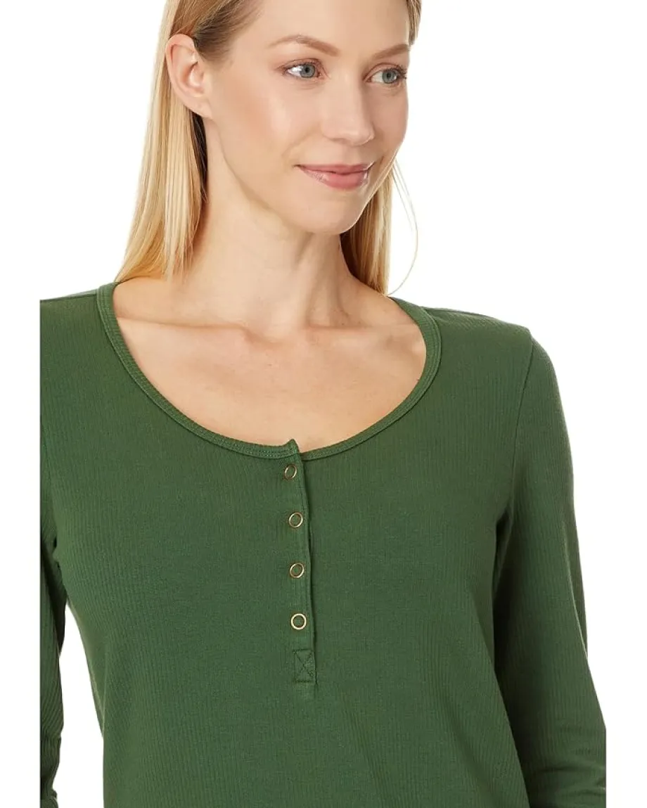 Toad&Co Ponderosa Long Sleeve Henley Pasture Sale