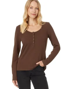 Women Toad&Co Ponderosa Long Sleeve Henley