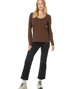 Women Toad&Co Ponderosa Long Sleeve Henley