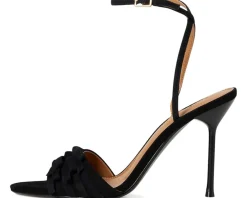 Steve Madden Porsha Black Suede Clearance