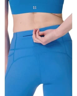 Sweaty Betty Power 7/8 Workout Leggings Tidal Blue Clearance
