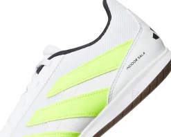 adidas Predator Club Indoor Soccer Cleats White/Lucid Lemon/Black Outlet