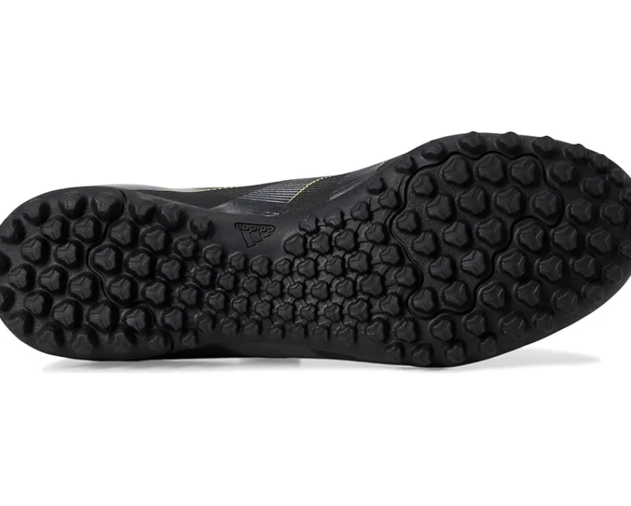 adidas Predator Club Turf Soccer Cleats Black/Carbon/Lucid Lemon Hot