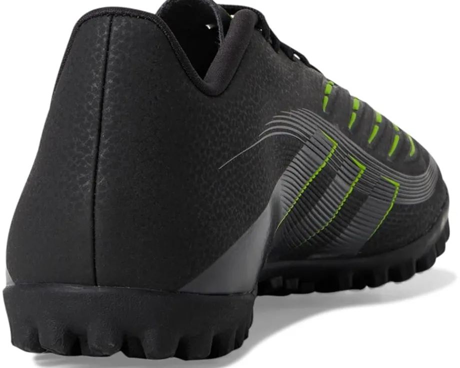 adidas Predator Club Turf Soccer Cleats Black/Carbon/Lucid Lemon Hot