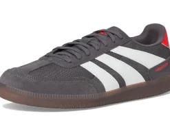 adidas Predator Freestyle Indoor Soccer Cleats Grey Strata/White/Lucid Red Online