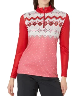 Women Hot Chillys Premium Zip-T