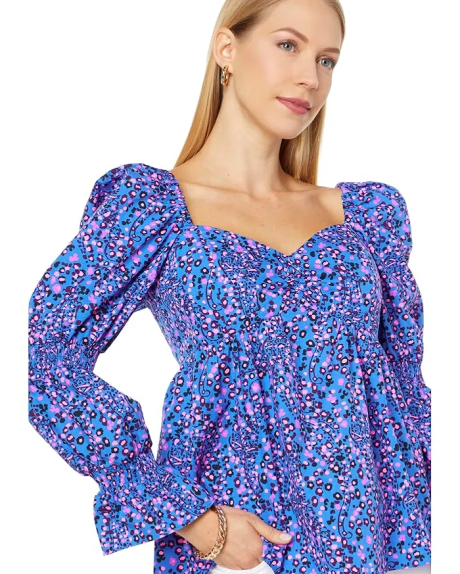 Women Lilly Pulitzer Preslee Long Sleeve Top