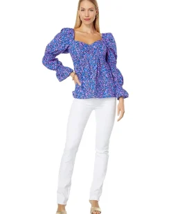 Women Lilly Pulitzer Preslee Long Sleeve Top