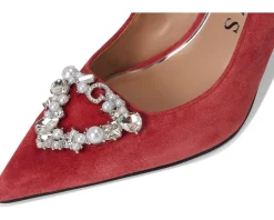GUESS Prinsen Red Suede Clearance