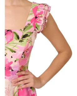 Women Adrianna Papell Printed Midi Dress