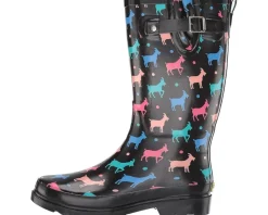 Women Western Chief Printed Tall Rain Boot