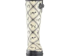 Women Western Chief Printed Tall Rain Boot