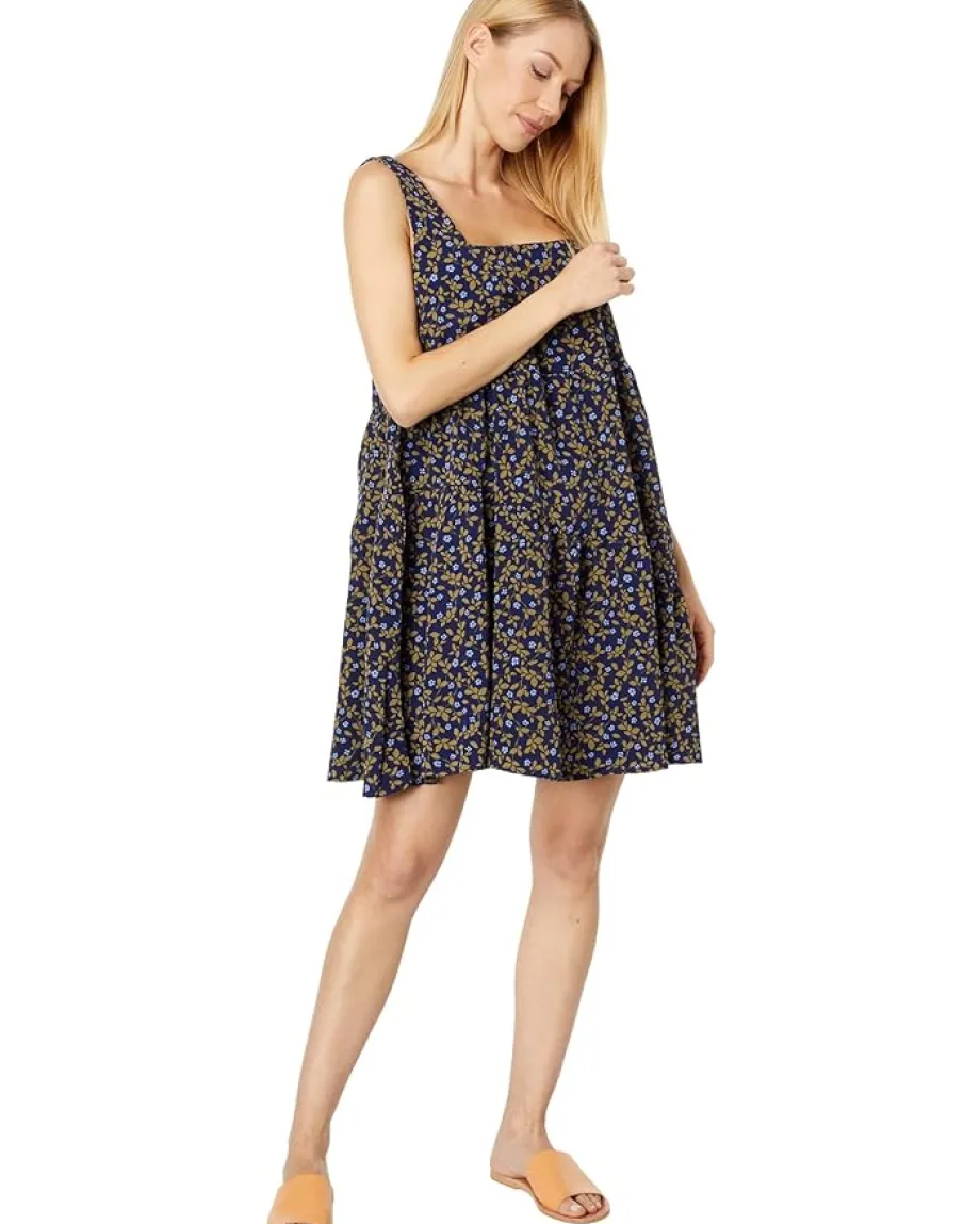 Women MOON RIVER Printed Tiered Mini