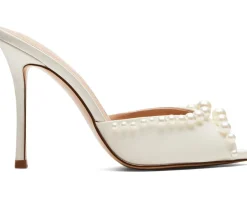 Steve Madden Priya White Satin New