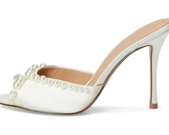 Steve Madden Priya White Satin New