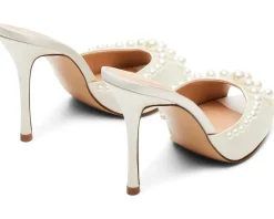 Steve Madden Priya White Satin New