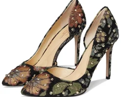 Jessica Simpson Prizma D'Orsay Pump Black Multi Clearance