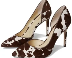 Jessica Simpson Prizma D'Orsay Pump Dark Brown/White New