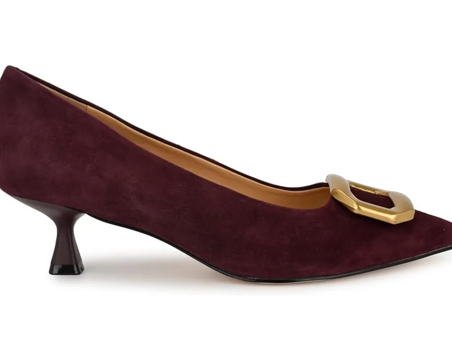 Nine West Propper Burgundy Suede Best