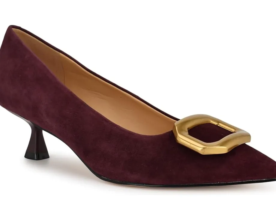 Nine West Propper Burgundy Suede Best