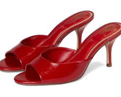 Vince Camuto Prynn High Heel Mule Sandal Flame Clearance