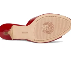 Vince Camuto Prynn High Heel Mule Sandal Flame Clearance