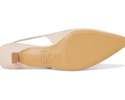 Franco Sarto Pura Slingback Shoes Blush Pink Leather
