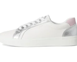 Keds Pursuit Lace Up Snow White/Silver/Mauve Leather Online