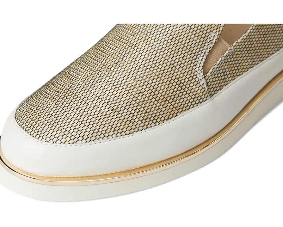 Vaneli Quin Camel Raffia/White Nappa Online