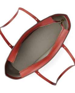 MICHAEL Michael Kors Quinn Md Ew Tz Tote Crimsn Multi Hot