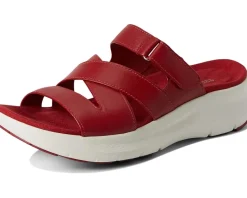 Rockport Qwyn Red Leather Hot