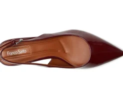 Franco Sarto Racer Dark Red Patent Hot
