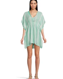 Women BECCA Radiance Plunge Neckline Tunic