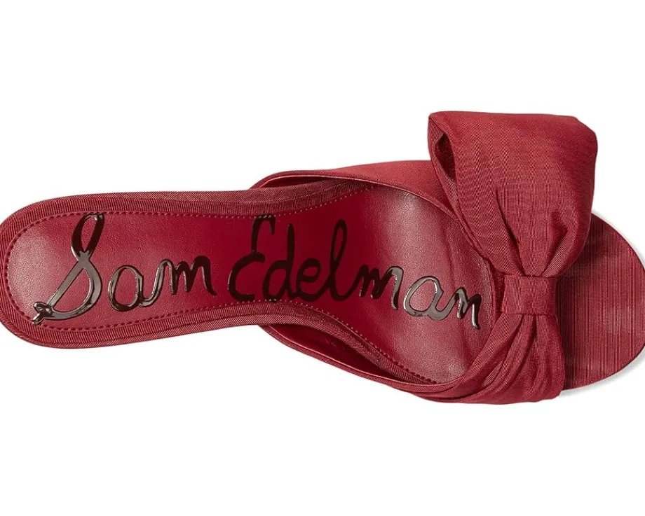 Sam Edelman Ragan Strappy Sandals Deep Scarlet Discount