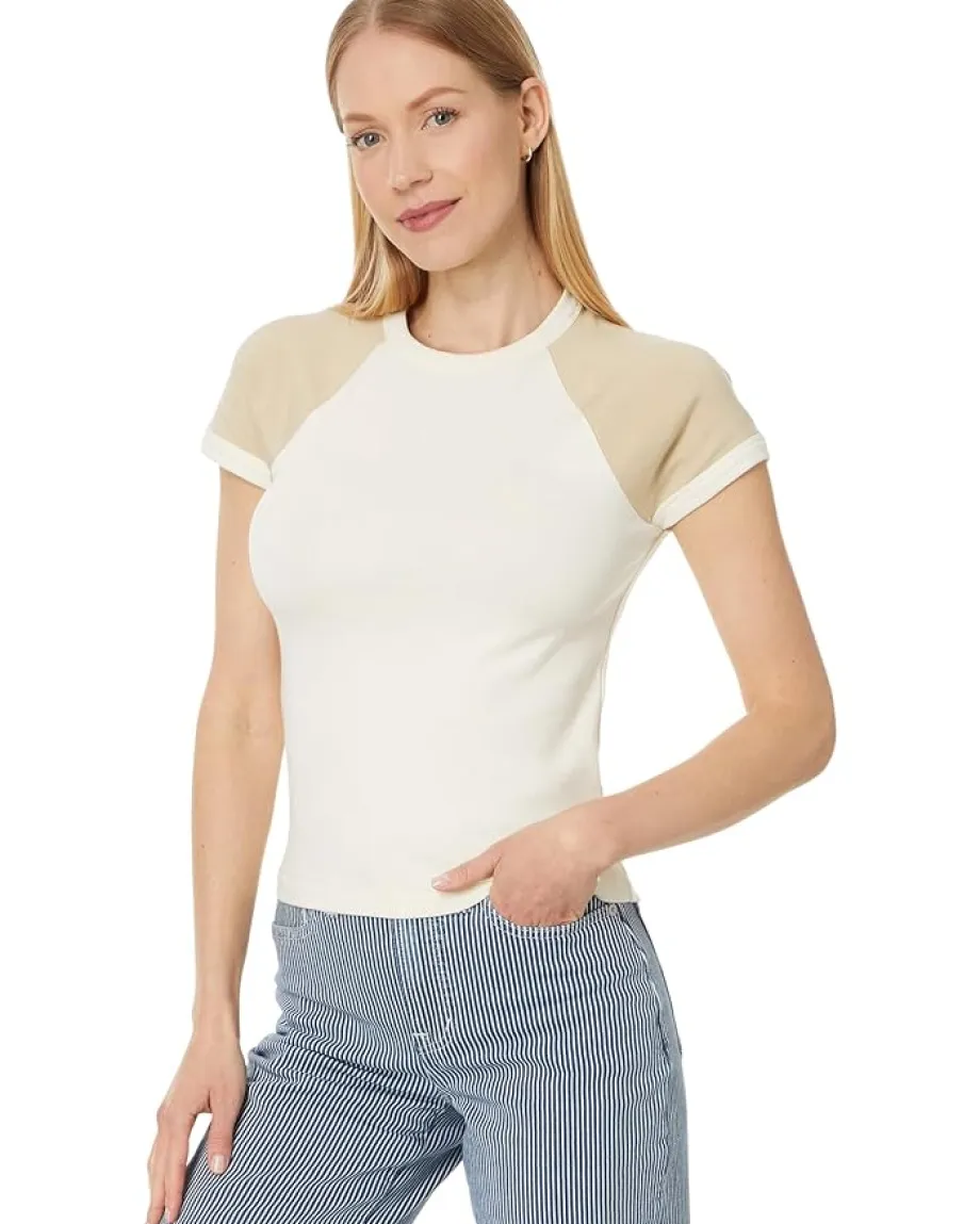 Women Madewell Raglan-Sleeve Baby Tee