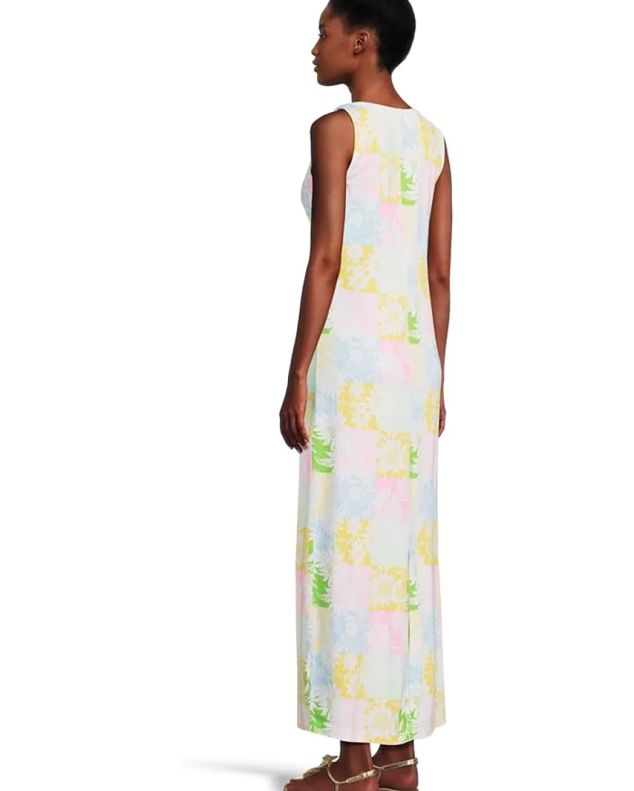 Lilly Pulitzer Raina Maxi Dress Multi Via Sunny Sunflowers Discount