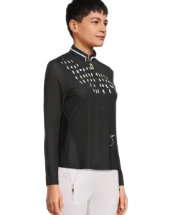 Women Jamie Sadock Raindrops Print Long Sleeve Sunsense Top