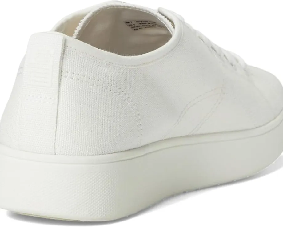 FitFlop Rally Canvas Sneakers Urban White Clearance