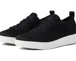 FitFlop Rally E01 Multi-Knit Trainers All Black