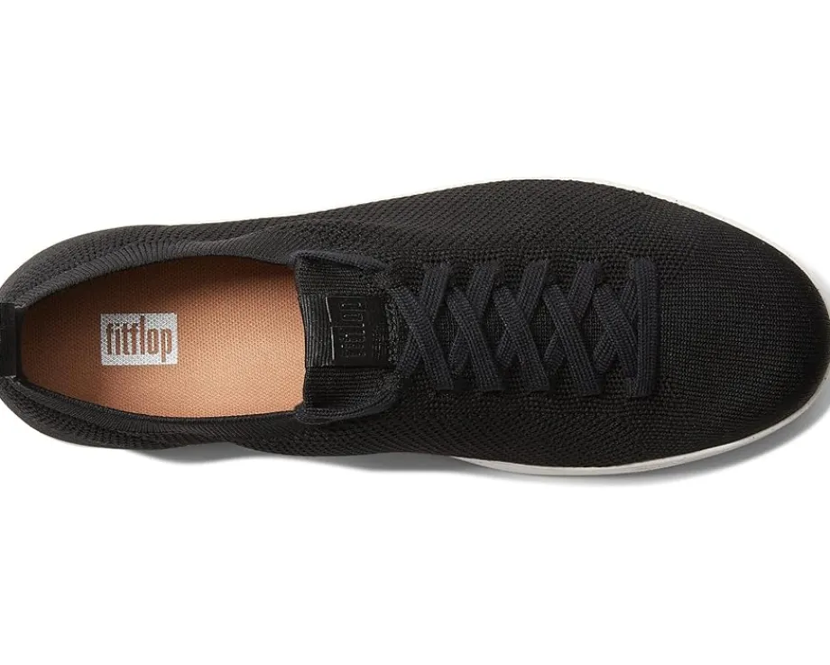 FitFlop Rally E01 Multi-Knit Trainers All Black