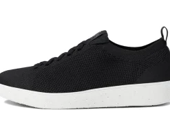 FitFlop Rally E01 Multi-Knit Trainers All Black