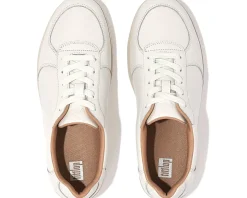 Women FitFlop Rally Leather Panel Sneakers