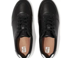 Women FitFlop Rally Leather Panel Sneakers