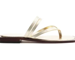 Schutz Rania Flat Platina Hot