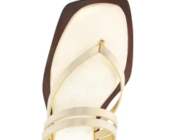 Schutz Rania Flat Platina Hot