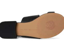 Vince Camuto Ranista Buckle Band Sandals Black Clearance