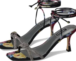 Nine West Raqchel Black Scattered Rose Multi Best